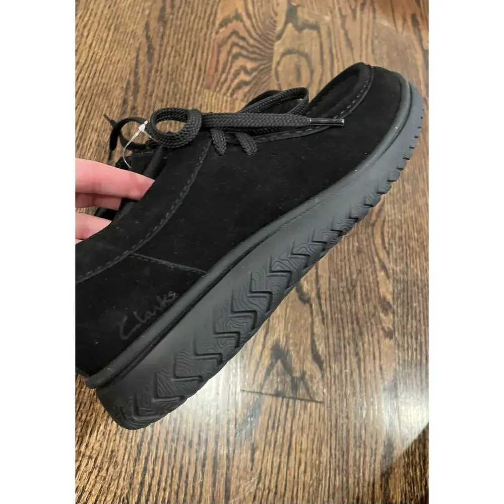 Clarks Men's RelaxLite Casual Slip On Sneakers Shoes Sz. 9 black new